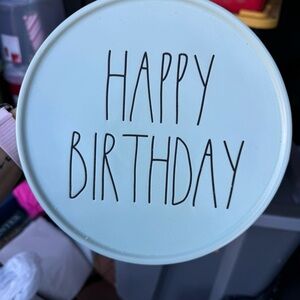 Rae Dunn Artisan Collection Plate - Mint Green